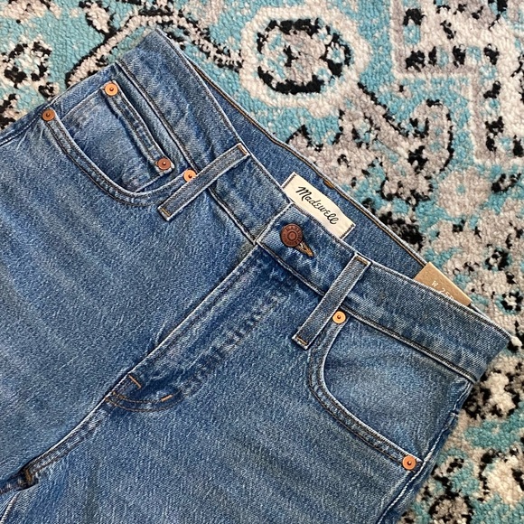 NWT Madewell The Petite Perfect Vintage Jean in Ainsworth Wash Sz. 25P - Picture 5 of 13
